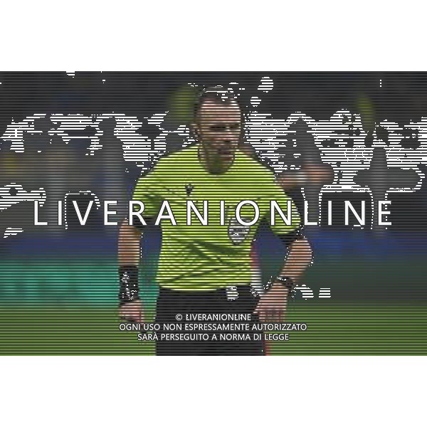 Inter vs Monaco nella foto l\'arbitro Irfan Peljto (BIH) Milano 29-01-2025 Stadio Giuseppe Meazza - San Siro UEFA Champions League fase a girone unico - 8a giornata foto Roberto Garavaglia/Agenzia Aldo Liverani sas