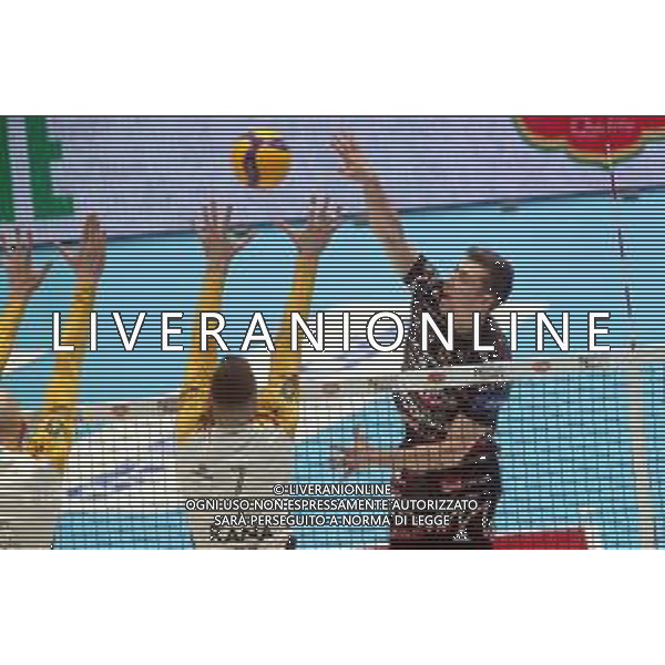 CASALECCHIO DI RENO(BOLOGNA) FINAL FOUR COPPA ITALIA PALLAVOLO MASCHILE PRIMA SEMIFINALE SIR SUSA VIM PERUGIA-RANA VERONA 2-3 NELLA FOTO SEMENIUK KAMIL SIR PERUGIA FOTO GIANNI SANNA-AG ALDO LIVERANI SAS