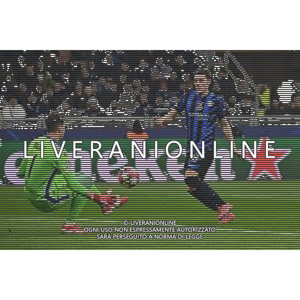 Inter vs Monaco nella foto Benjamin Pavard (Inter) occasione da gol Milano 29-01-2025 Stadio Giuseppe Meazza - San Siro UEFA Champions League fase a girone unico - 8a giornata foto Roberto Garavaglia/Agenzia Aldo Liverani sas
