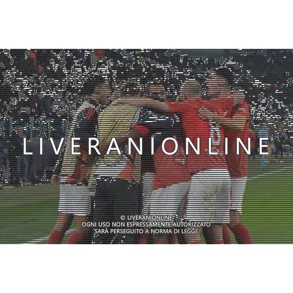 Torino 29.01.2025 Allianz Stadium ©Manuela Viganti/Agenzia Aldo Liverani Juventus vs Benfica Uefa Champions League 2024/2025 8a giornata Nella foto: esultanza benfica dopo il gol di orkun kokcu ©Viganti - AGENZIA ALDO LIVERANI SAS