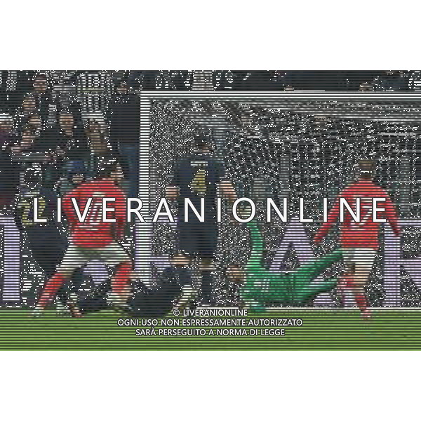 Torino 29.01.2025 Allianz Stadium ©Manuela Viganti/Agenzia Aldo Liverani Juventus vs Benfica Uefa Champions League 2024/2025 8a giornata Nella foto: gol di Orkun Kokcu ©Viganti - AGENZIA ALDO LIVERANI SAS