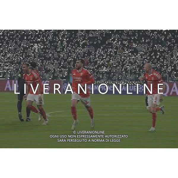 Torino 29.01.2025 Allianz Stadium ©Manuela Viganti/Agenzia Aldo Liverani Juventus vs Benfica Uefa Champions League 2024/2025 8a giornata Nella foto: esultanza orkun kokcu dopo il gol ©Viganti - AGENZIA ALDO LIVERANI SAS