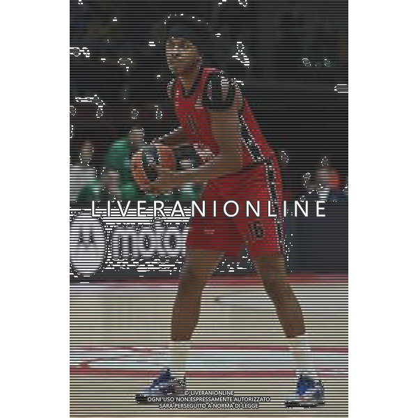 TVRG Olimpia Milano vs Panathinaikos Atene nella foto Zach Leday (Olimpia Milano) Assago (MI) 30-01-2025 Unipol Forum EA7 Emporio Armani Olimpia Milano vs Panathinaikos AKTOR Atene Turkish Airlines EuroLeague 24a giornata regular season foto Roberto Garavaglia/Agenzia Aldo Liverani sas