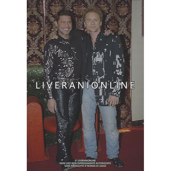 Milano 25/01/2006 Rent Is Back nella foto: Bob Simon e Michele Carfora foto Danilo Recalcati / AG.Aldo Liverani