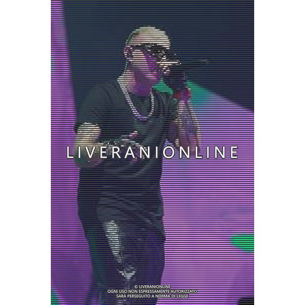 Roma - 30-01-2025 Lazza LOCURA Tour 2025 al Palazzo dello Sport di Roma  Nella foto: Lazza  Andrea Bracaglia- AGENZIA ALDO LIVERANI SAS -Lazza, pseudonimo di Jacopo Lazzarini, rapper, in concerto a Roma 30.01.2025