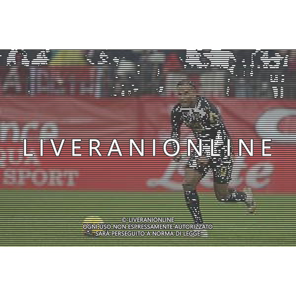 Amin Sarr of Hellas Verona FC play the ball during AC Monza vs Hellas Verona FC, 23° Serie A Enilive 2024-25 game at U-Power stadium in Monza (MB), Italy, on February 01, 2025. (Photo by Davide Casentini)- AGENZIA ALDO LIVERANI SAS