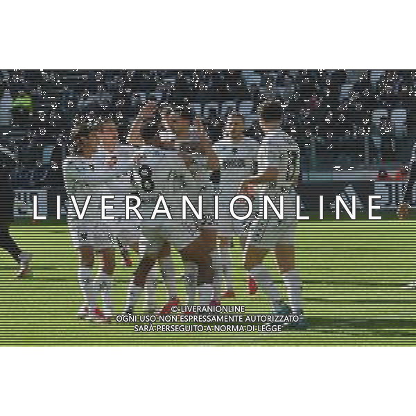 Torino 02.02.2025 Allianz Stadium @Manuela Viganti /Ag. Aldo Liverani sas Juventus vs Empoli Campionato Calcio Serie A Enilive 2024/2025 23a giornata Nella foto: esultanza empoli dopo il gol di mattia de sciglio ©Viganti - AGENZIA ALDO LIVERANI SAS