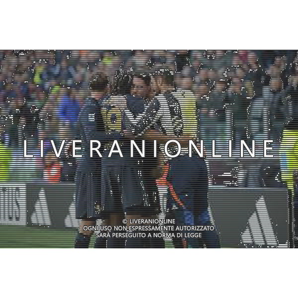 Torino 02.02.2025 Allianz Stadium @Manuela Viganti /Ag. Aldo Liverani sas Juventus vs Empoli Campionato Calcio Serie A Enilive 2024/2025 23a giornata Nella foto: esultanza juventus dopo il gol di dusan vlahovic ©Viganti - AGENZIA ALDO LIVERANI SAS