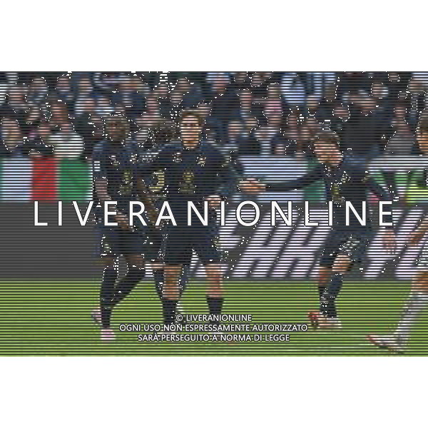 Torino 02.02.2025 Allianz Stadium @Manuela Viganti /Ag. Aldo Liverani sas Juventus vs Empoli Campionato Calcio Serie A Enilive 2024/2025 23a giornata Nella foto: esultanza juventus dopo il gol di randal kolo muani ©Viganti - AGENZIA ALDO LIVERANI SAS