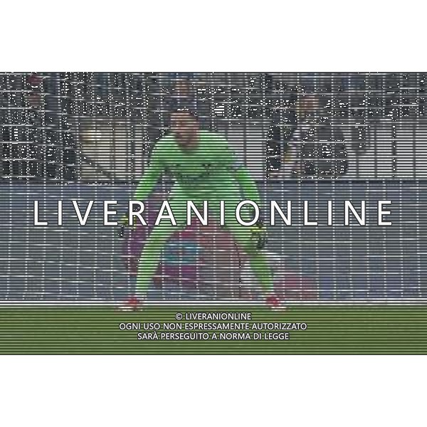 Lorenzo Montipo’ of Hellas Verona FCduring AC Monza vs Hellas Verona FC, 23° Serie A Enilive 2024-25 game at U-Power stadium in Monza (MB), Italy, on February 01, 2025. (Photo by Davide Casentini)- AGENZIA ALDO LIVERANI SAS