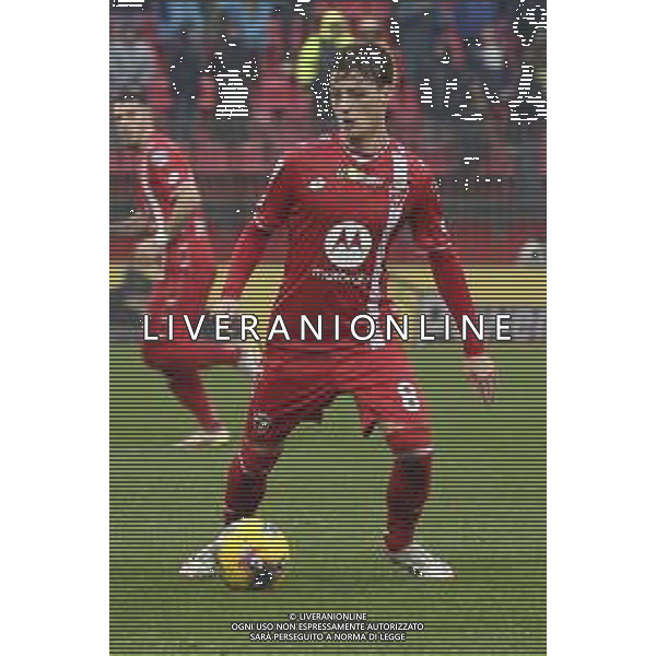 Kacper Urbanski of AC Monza play the ball during AC Monza vs Hellas Verona FC, 23° Serie A Enilive 2024-25 game at U-Power stadium in Monza (MB), Italy, on February 01, 2025. (Photo by Davide Casentini)- AGENZIA ALDO LIVERANI SAS
