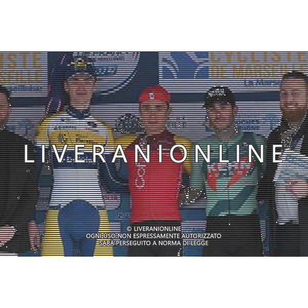 02-02-2025 Gp Ouverture La Marseillaise; 2025, Cofidis; 2025, Flanders - Baloise; 2025, Kern - Pharma; Ferron, Valentin; Van Hemelen, Vincent; Galvan Fernandez, Francisco; Luminy; ©SIROTTI - AGENZIA ALDO LIVERANI SAS