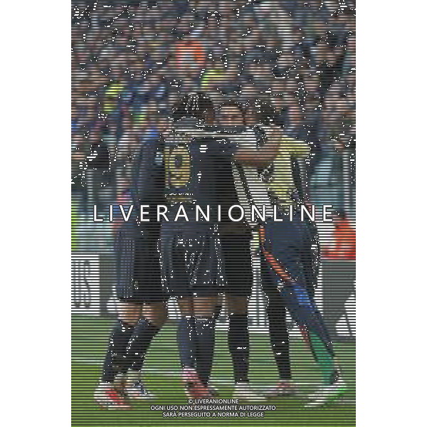 Torino 02.02.2025 Allianz Stadium @Manuela Viganti /Ag. Aldo Liverani sas Juventus vs Empoli Campionato Calcio Serie A Enilive 2024/2025 23a giornata Nella foto: esultanza juventus dopo il gol di dusan vlahovic