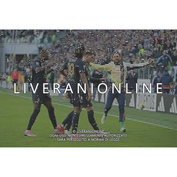 Torino 02.02.2025 Allianz Stadium @Manuela Viganti /Ag. Aldo Liverani sas Juventus vs Empoli Campionato Calcio Serie A Enilive 2024/2025 23a giornata Nella foto: esultanza juventus dopo il gol di dusan vlahovic