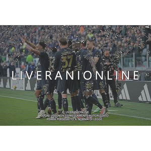 Torino 02.02.2025 Allianz Stadium @Manuela Viganti /Ag. Aldo Liverani sas Juventus vs Empoli Campionato Calcio Serie A Enilive 2024/2025 23a giornata Nella foto: esultanza juventus dopo il gol di dusan vlahovic