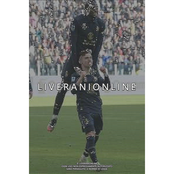 Torino 02.02.2025 Allianz Stadium @Manuela Viganti /Ag. Aldo Liverani sas Juventus vs Empoli Campionato Calcio Serie A Enilive 2024/2025 23a giornata Nella foto: esultanza francisco conceicao e timothy weah dopo il gol