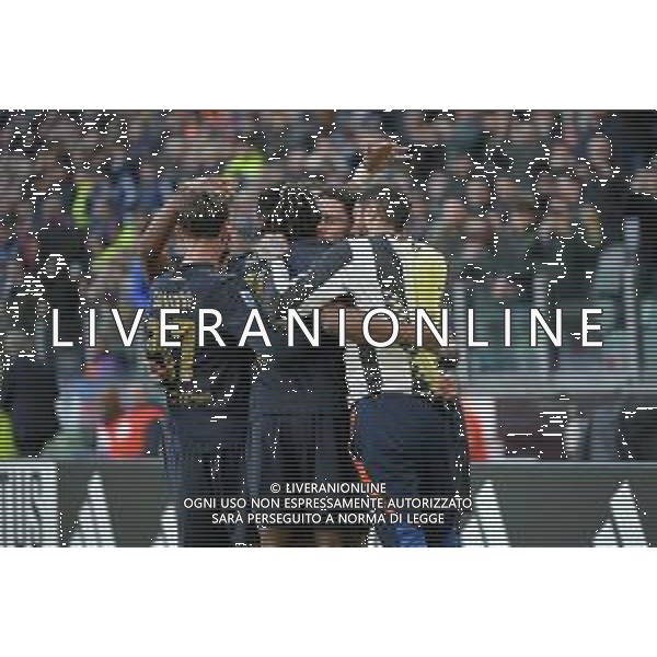 Torino 02.02.2025 Allianz Stadium @Manuela Viganti /Ag. Aldo Liverani sas Juventus vs Empoli Campionato Calcio Serie A Enilive 2024/2025 23a giornata Nella foto: esultanza juventus dopo il gol di dusan vlahovic