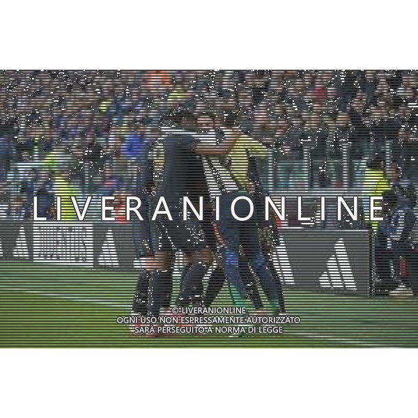 Torino 02.02.2025 Allianz Stadium @Manuela Viganti /Ag. Aldo Liverani sas Juventus vs Empoli Campionato Calcio Serie A Enilive 2024/2025 23a giornata Nella foto: esultanza juventus dopo il gol di dusan vlahovic