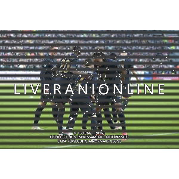 Torino 02.02.2025 Allianz Stadium @Manuela Viganti /Ag. Aldo Liverani sas Juventus vs Empoli Campionato Calcio Serie A Enilive 2024/2025 23a giornata Nella foto: esultanza juventus dopo il gol di francisco conceicao