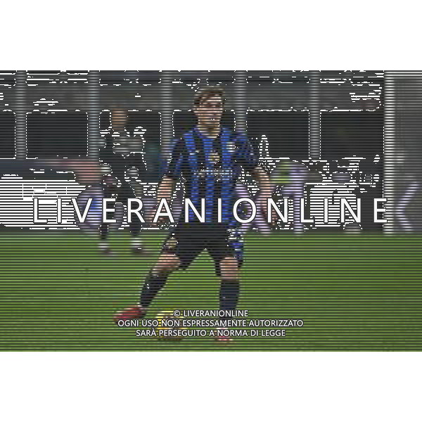 Milan vs Inter nella foto Nicolò Barella (Inter) Milano 02-02-2025 Stadio Giuseppe Meazza - San Siro Campionato Serie A Enilive - 23a giornata foto Roberto Garavaglia/Agenzia Aldo Liverani sas