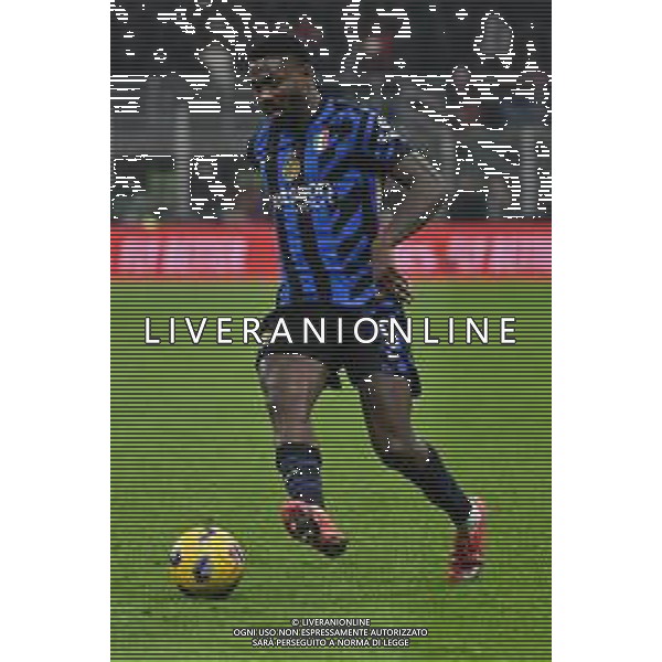 Milan vs Inter nella foto Marcus Thuram (Inter) Milano 02-02-2025 Stadio Giuseppe Meazza - San Siro Campionato Serie A Enilive - 23a giornata foto Roberto Garavaglia/Agenzia Aldo Liverani sas