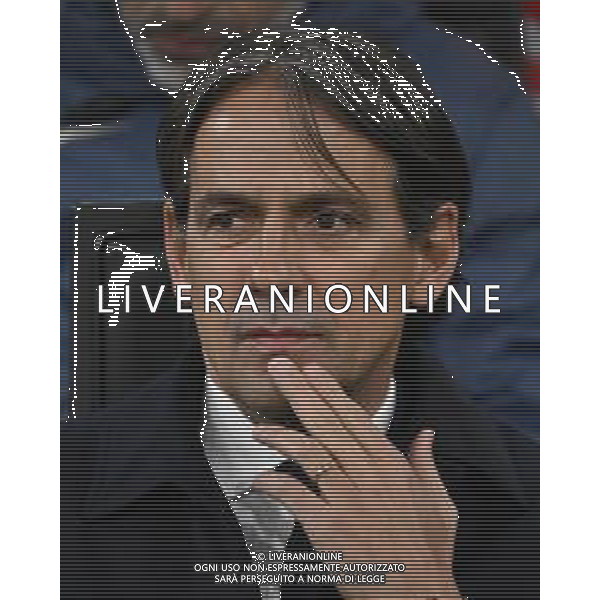 Milan vs Inter nella foto Simone Inzaghi allenatore Inter Milano 02-02-2025 Stadio Giuseppe Meazza - San Siro Campionato Serie A Enilive - 23a giornata foto Roberto Garavaglia/Agenzia Aldo Liverani sas