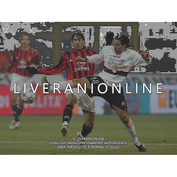 MILAN - PALERMO COPPA ITALIA TIM CUP 25/1/2006 NELLA FOTO rui costa e santana FOTO LUZZANI/LIVERANI