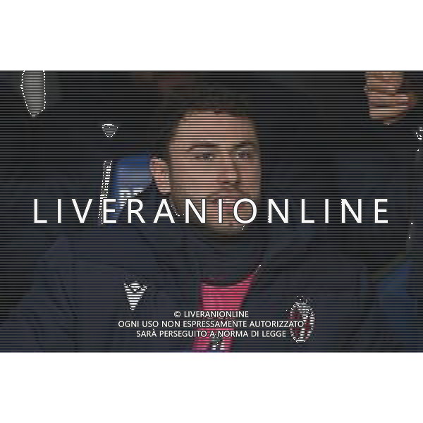 TVRG Atalanta vs Bologna nella foto Davide Calabria (Bologna) Bergamo 04-02-2025 Gewiss Stadium Coppa Italia Frecciarossa - quarti di finale foto Roberto Garavaglia/Agenzia Aldo Liverani sas