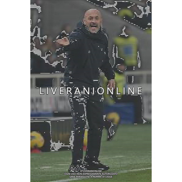 TVRG Atalanta vs Bologna nella foto Vincenzo Italiano allenatore Bologna Bergamo 04-02-2025 Gewiss Stadium Coppa Italia Frecciarossa - quarti di finale foto Roberto Garavaglia/Agenzia Aldo Liverani sas