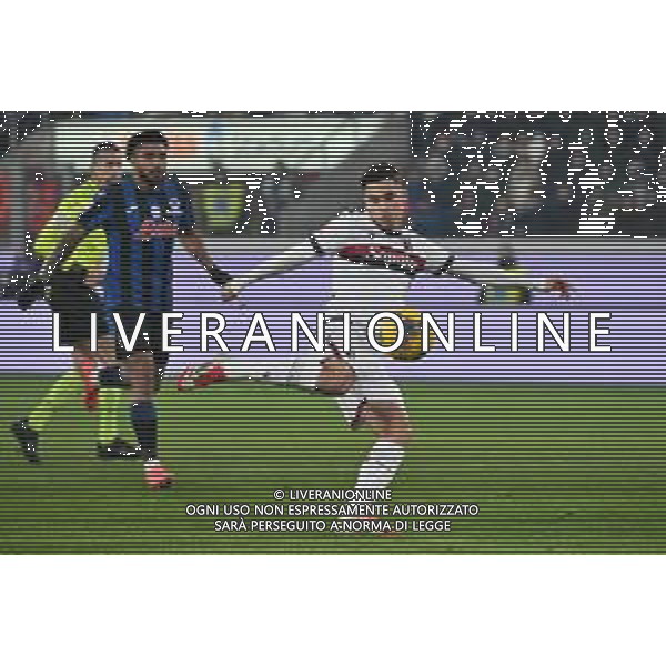 TVRG Atalanta vs Bologna nella foto Nikola Moro (Bologna) occasione da gol Bergamo 04-02-2025 Gewiss Stadium Coppa Italia Frecciarossa - quarti di finale foto Roberto Garavaglia/Agenzia Aldo Liverani sas
