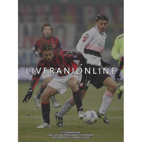 MILAN - PALERMO COPPA ITALIA TIM CUP 25/1/2006 NELLA FOTO barzagli e gilardino FOTO LUZZANI/LIVERANI