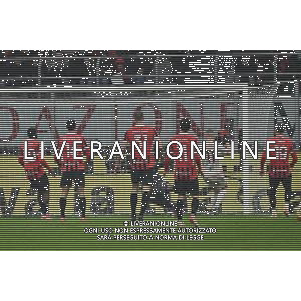 Milan vs Roma nella foto Artem Dovbyk (Roma) segna il gol dell\'1 a 2 Milano 05-02-2025 Stadio Giuseppe Meazza - San Siro Coppa Italia Frecciarossa - quarti di finale foto Roberto Garavaglia/Agenzia Aldo Liverani sas- AGENZIA ALDO LIVERANI SAS