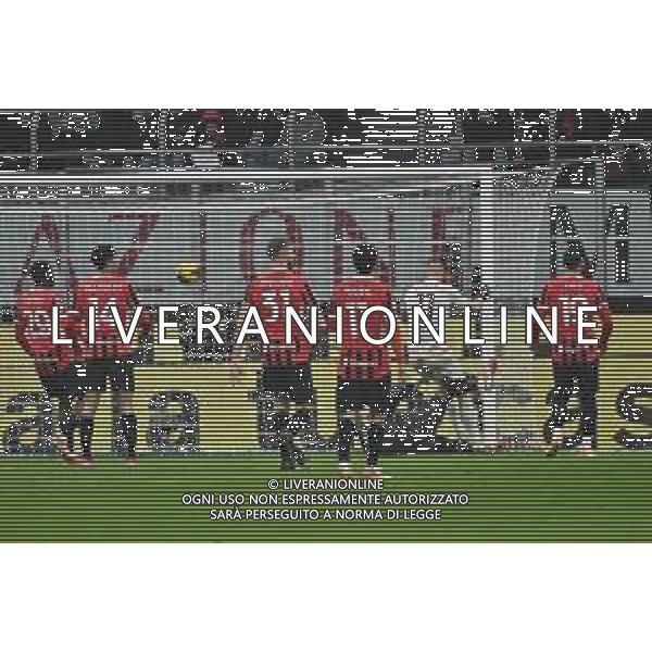 Milan vs Roma nella foto Artem Dovbyk (Roma) segna il gol dell\'1 a 2 Milano 05-02-2025 Stadio Giuseppe Meazza - San Siro Coppa Italia Frecciarossa - quarti di finale foto Roberto Garavaglia/Agenzia Aldo Liverani sas- AGENZIA ALDO LIVERANI SAS