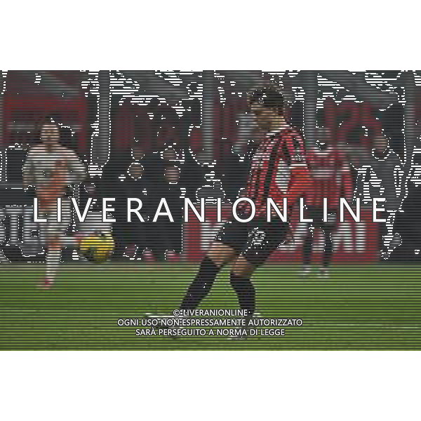 Milan vs Roma nella foto Joao Felix Sequeira (Milan) segna il gol del 3 a 1 Milano 05-02-2025 Stadio Giuseppe Meazza - San Siro Coppa Italia Frecciarossa - quarti di finale foto Roberto Garavaglia/Agenzia Aldo Liverani sas- AGENZIA ALDO LIVERANI SAS