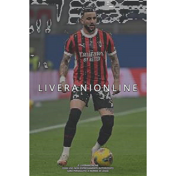 Milan vs Roma nella foto Kyle Walker (Milan) Milano 05-02-2025 Stadio Giuseppe Meazza - San Siro Coppa Italia Frecciarossa - quarti di finale foto Roberto Garavaglia/Agenzia Aldo Liverani sas- AGENZIA ALDO LIVERANI SAS