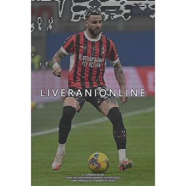Milan vs Roma nella foto Kyle Walker (Milan) Milano 05-02-2025 Stadio Giuseppe Meazza - San Siro Coppa Italia Frecciarossa - quarti di finale foto Roberto Garavaglia/Agenzia Aldo Liverani sas- AGENZIA ALDO LIVERANI SAS