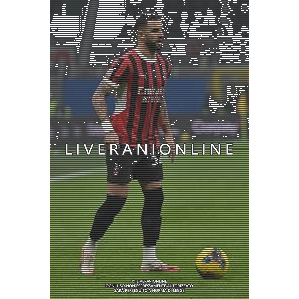 Milan vs Roma nella foto Kyle Walker (Milan) Milano 05-02-2025 Stadio Giuseppe Meazza - San Siro Coppa Italia Frecciarossa - quarti di finale foto Roberto Garavaglia/Agenzia Aldo Liverani sas- AGENZIA ALDO LIVERANI SAS