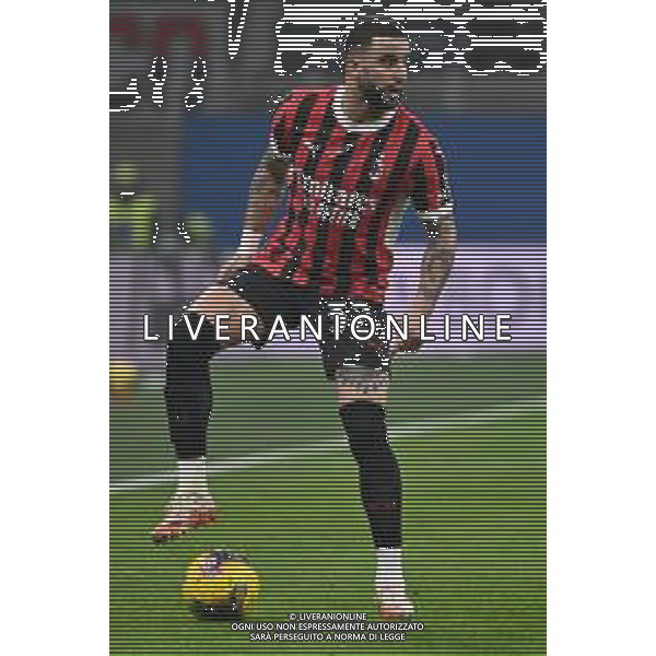 Milan vs Roma nella foto Kyle Walker (Milan) Milano 05-02-2025 Stadio Giuseppe Meazza - San Siro Coppa Italia Frecciarossa - quarti di finale foto Roberto Garavaglia/Agenzia Aldo Liverani sas- AGENZIA ALDO LIVERANI SAS