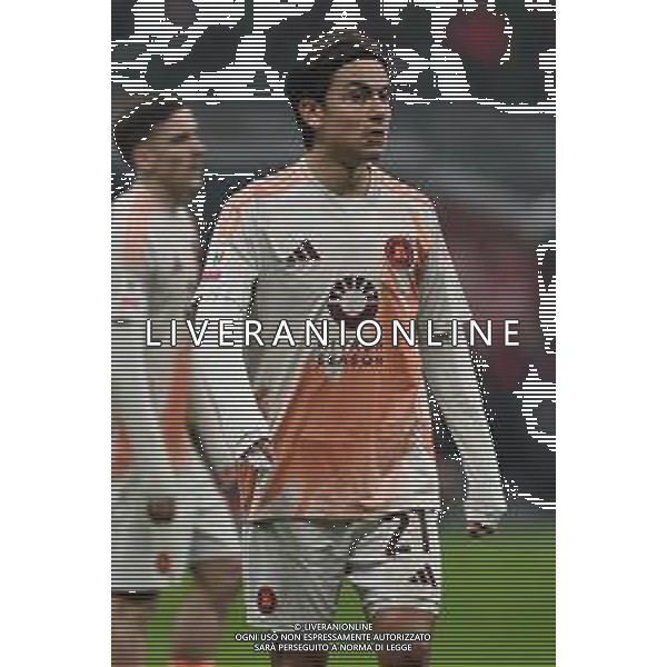 Milan vs Roma nella foto Paulo Dybala (Roma) Milano 05-02-2025 Stadio Giuseppe Meazza - San Siro Coppa Italia Frecciarossa - quarti di finale foto Roberto Garavaglia/Agenzia Aldo Liverani sas- AGENZIA ALDO LIVERANI SAS