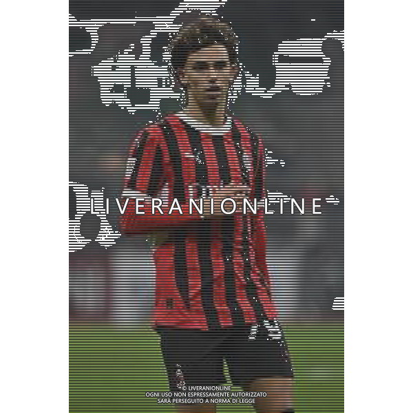 Milan vs Roma nella foto Joao Felix Sequeira (Milan) Milano 05-02-2025 Stadio Giuseppe Meazza - San Siro Coppa Italia Frecciarossa - quarti di finale foto Roberto Garavaglia/Agenzia Aldo Liverani sas- AGENZIA ALDO LIVERANI SAS