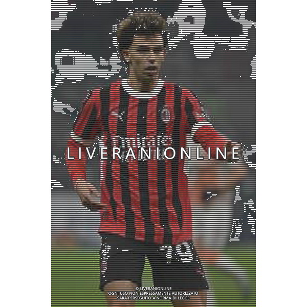 Milan vs Roma nella foto Joao Felix Sequeira (Milan) Milano 05-02-2025 Stadio Giuseppe Meazza - San Siro Coppa Italia Frecciarossa - quarti di finale foto Roberto Garavaglia/Agenzia Aldo Liverani sas- AGENZIA ALDO LIVERANI SAS