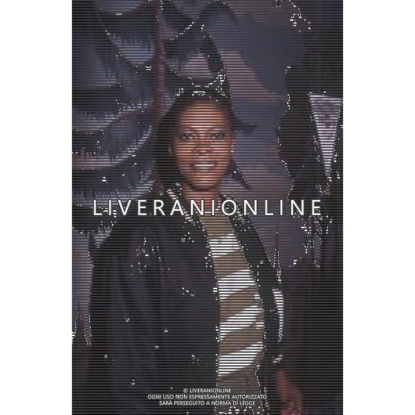 DIA-RETROSPETTIVA DIONNE WARWICK CANTANTE NELLA FOTO DIONNE WARWICK A MILANO TERRAZZA MARTINI NELL’ANNO 1990 ©DIM STUDIO - AGENZIA ALDO LIVERANI SAS