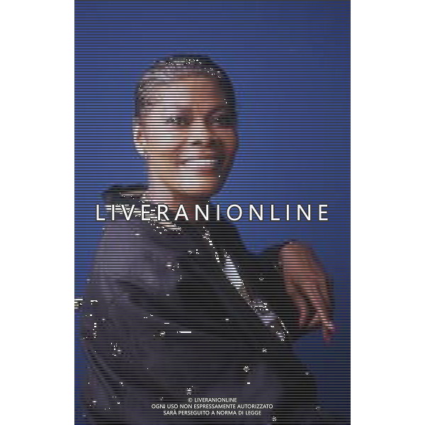 DIA-RETROSPETTIVA DIONNE WARWICK CANTANTE NELLA FOTO DIONNE WARWICK A MILANO TERRAZZA MARTINI NELL’ANNO 1990 ©DIM STUDIO - AGENZIA ALDO LIVERANI SAS