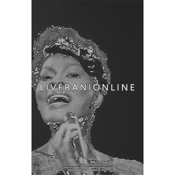 NEG-RETROSPETTIVA DIONNE WARWICK CANTANTE NELLA FOTO DIONNE WARWICK AG ALDO LIVERANI SAS