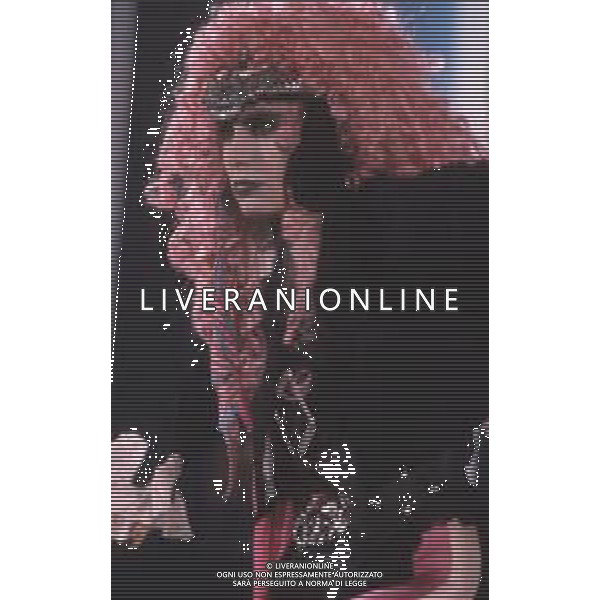 DIAP-RETROSPETTIVA LOREDANA BERTE\' CANTANTE NELLA FOTO LOREDANA BERTE\' NELL\'ANNO 1981 AG ALDO LIVERANI SAS