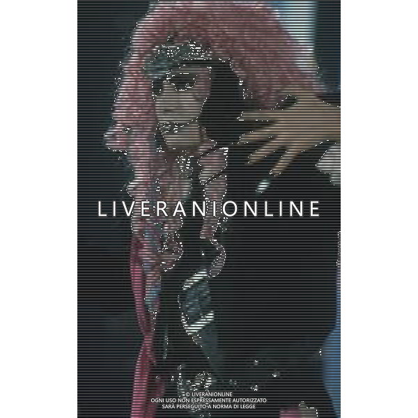 DIAP-RETROSPETTIVA LOREDANA BERTE\' CANTANTE NELLA FOTO LOREDANA BERTE\' NELL\'ANNO 1981 AG ALDO LIVERANI SAS