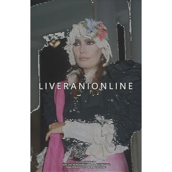 DIAP-RETROSPETTIVA LOREDANA BERTE\' CANTANTE NELLA FOTO LOREDANA BERTE\' NELL\'ANNO 1981 AG ALDO LIVERANI SAS