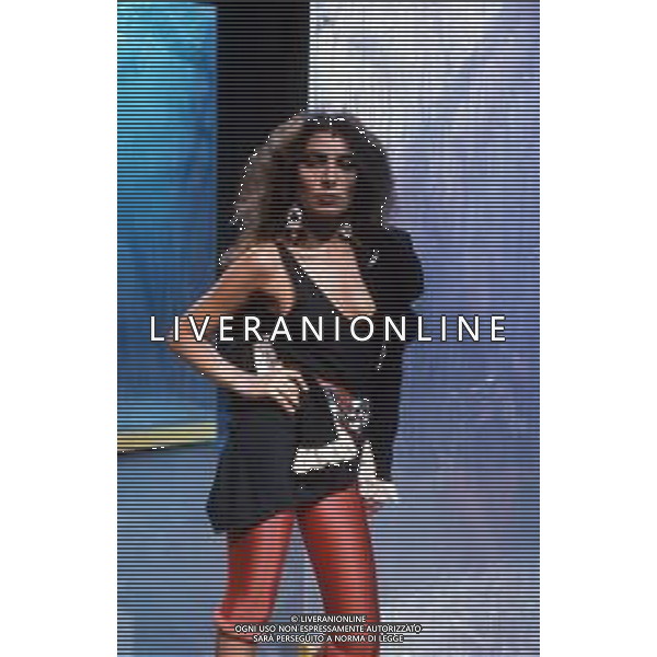 DIAP-RETROSPETTIVA LOREDANA BERTE\' CANTANTE NELLA FOTO LOREDANA BERTE\' NELL\'ANNO 1981 AG ALDO LIVERANI SAS