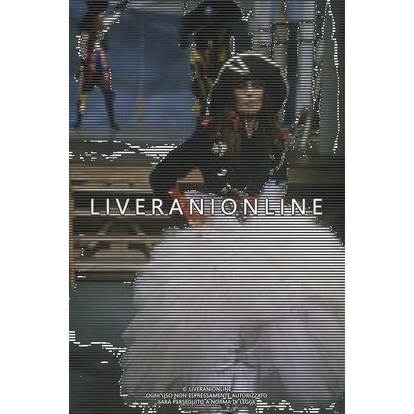 DIAP-RETROSPETTIVA LOREDANA BERTE\' CANTANTE NELLA FOTO LOREDANA BERTE\' NELL\'ANNO 1981 AG ALDO LIVERANI SAS