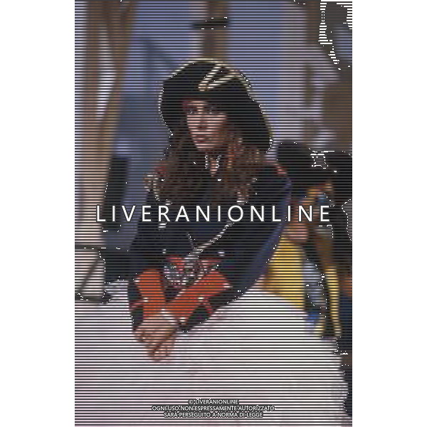 DIAP-RETROSPETTIVA LOREDANA BERTE\' CANTANTE NELLA FOTO LOREDANA BERTE\' NELL\'ANNO 1981 AG ALDO LIVERANI SAS
